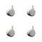 Service Caster 2.375 Inch MRI Safe Casters, 10mm Threaded Stem, Set of 4, 4PK SCC-TS02S60-TPR-GRY-M10X22-MRI-4 - alternate 1